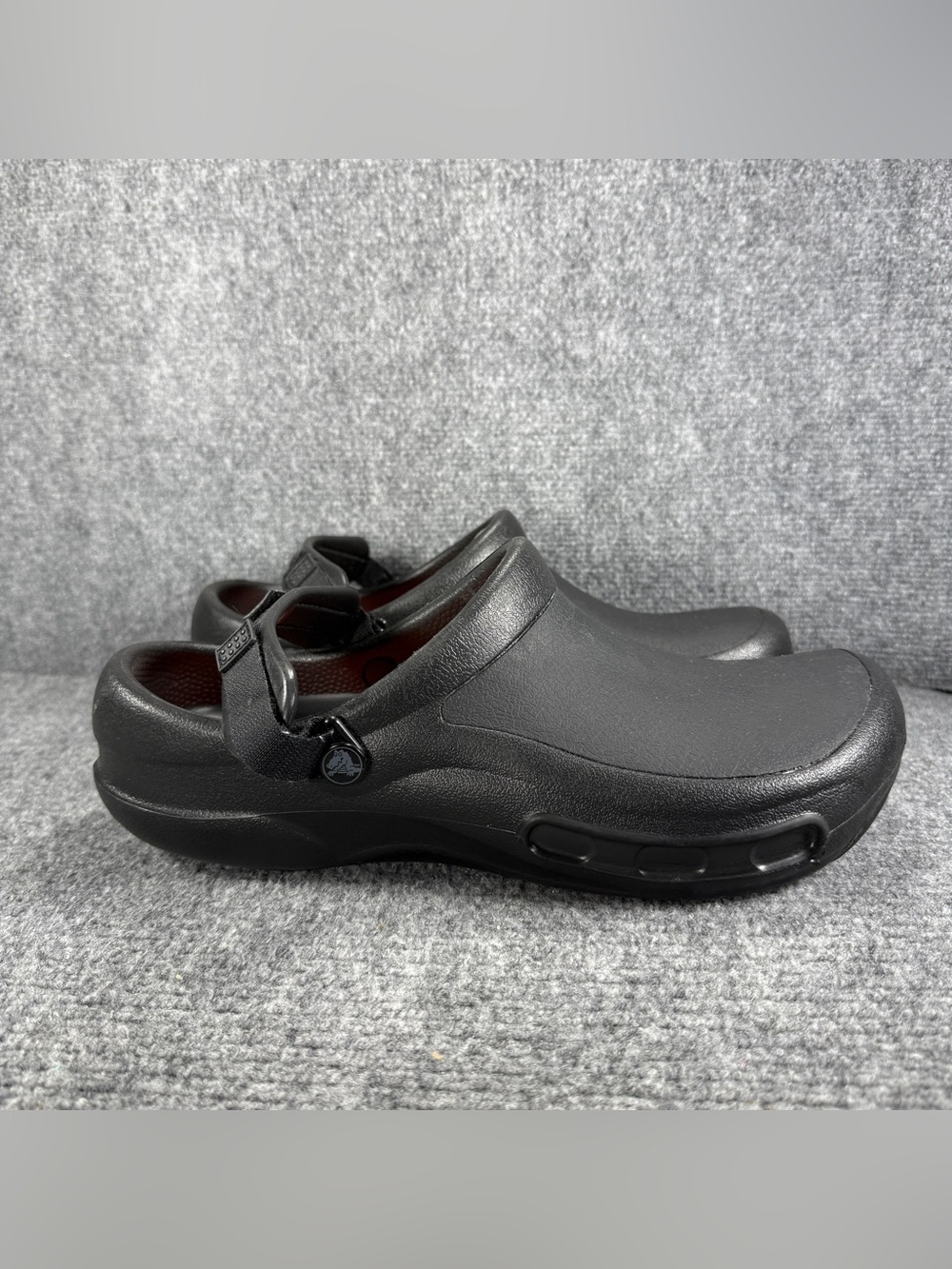 Crocs Clogs Bistro Pro Mens 13 Black Slip Resistant
